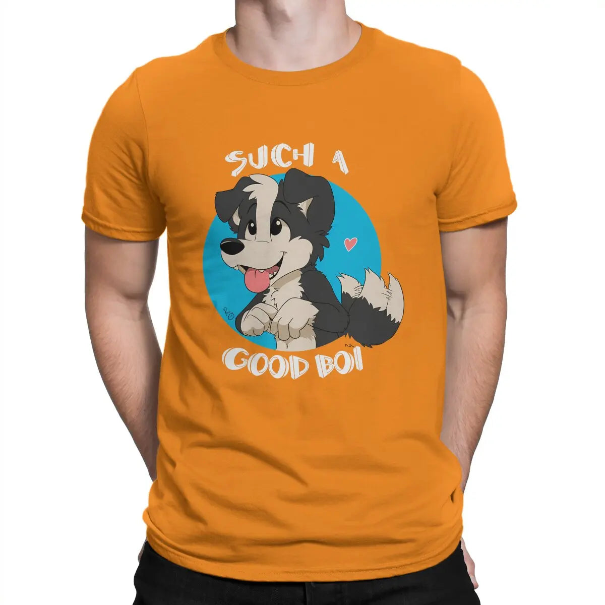 Such a Good Boy Collie Dog T Shirt Vintage Teenager Graphic Large Crewneck TShirt Top sell  Harajuku Men's Short Sleeve