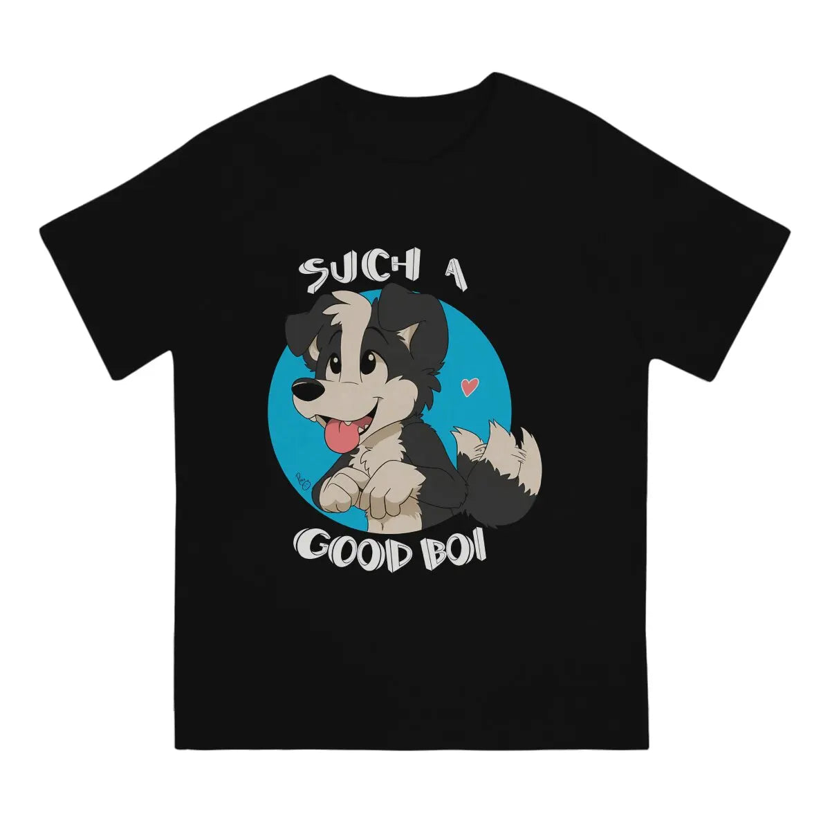 Such a Good Boy Collie Dog T Shirt Vintage Teenager Graphic Large Crewneck TShirt Top sell  Harajuku Men's Short Sleeve