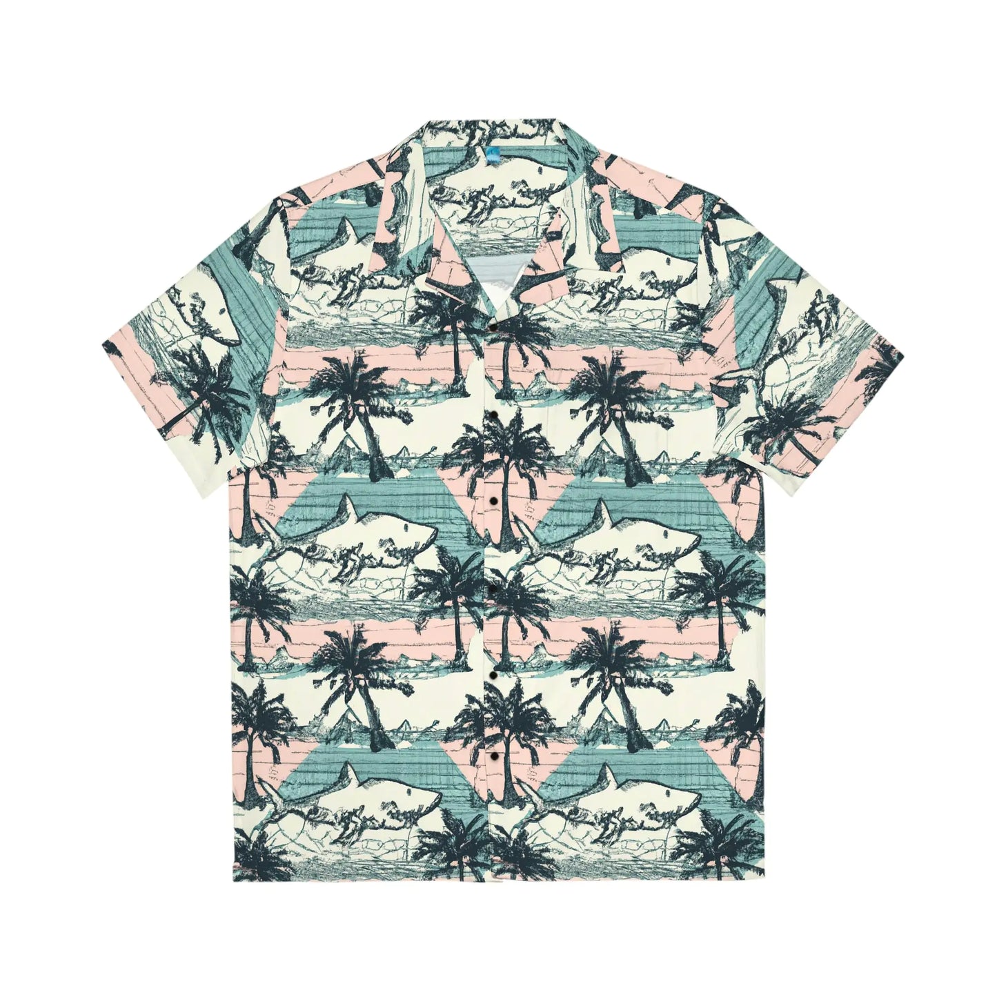 Men's Vintage Tropical Hawaiian Shirt - Classic Island Print Collection