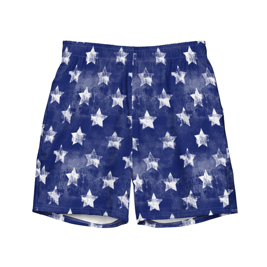 Baha Ranch Yeehaw Stars Men's Swim Trunks