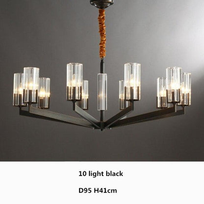 American Luxury K9 Crystal E14 Led Chandelier Living Room Lustre Copper Pendant Chandelier Lighting Gold Black Chandlier Fixture - Encouraging The Truth Organization