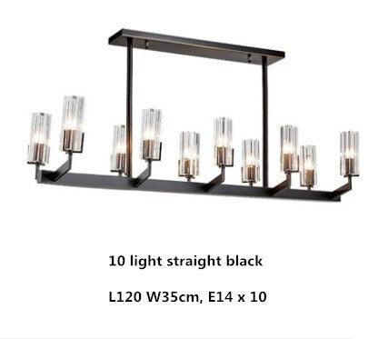 American Luxury K9 Crystal E14 Led Chandelier Living Room Lustre Copper Pendant Chandelier Lighting Gold Black Chandlier Fixture - Encouraging The Truth Organization