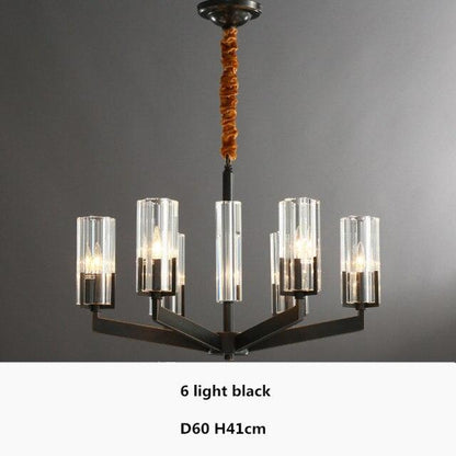 American Luxury K9 Crystal E14 Led Chandelier Living Room Lustre Copper Pendant Chandelier Lighting Gold Black Chandlier Fixture - Encouraging The Truth Organization