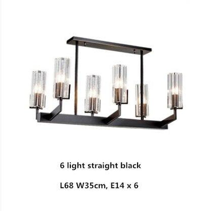 American Luxury K9 Crystal E14 Led Chandelier Living Room Lustre Copper Pendant Chandelier Lighting Gold Black Chandlier Fixture - Encouraging The Truth Organization