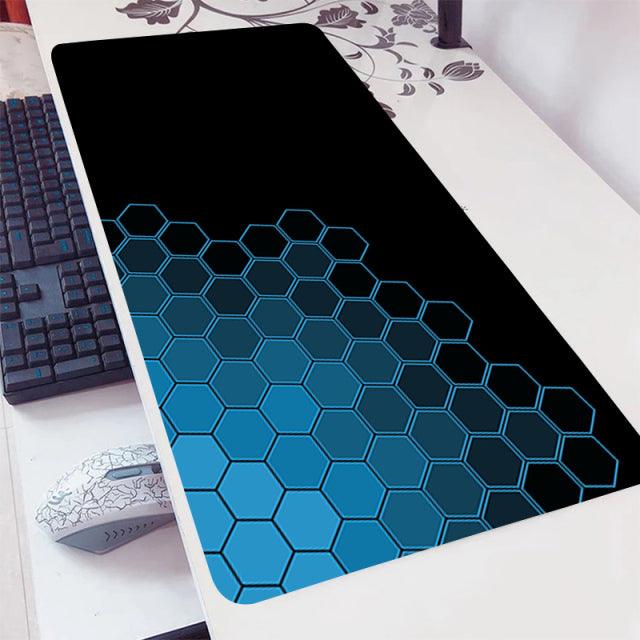 Anime Mouse Pad Gaming Accessories Gabinete Gamer Keyboard Desk Mat Non-Slip Laptop Geometric Mousepad Tapis De Souris Deskmat - Encouraging The Truth Organization