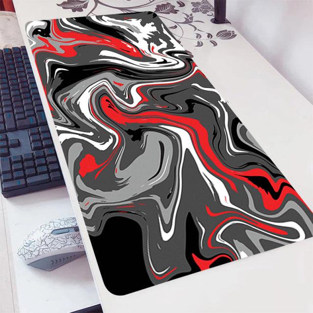 Anime Mouse Pad Gaming Accessories Gabinete Gamer Keyboard Desk Mat Non-Slip Laptop Geometric Mousepad Tapis De Souris Deskmat - Encouraging The Truth Organization