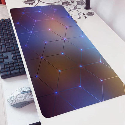 Anime Mouse Pad Gaming Accessories Gabinete Gamer Keyboard Desk Mat Non-Slip Laptop Geometric Mousepad Tapis De Souris Deskmat - Encouraging The Truth Organization