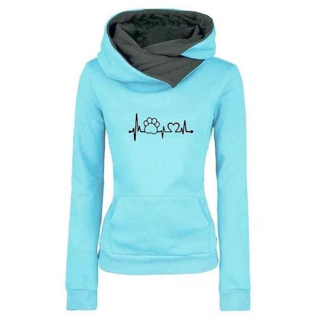 Autumn Winter Hoodies Women Pattern Embroidery Long Sleeve Plus Size Fashion Pullovers Sweatshirt Tops Vintage Warm Hooded - Encouraging The Truth Organization