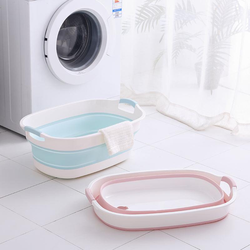 Baby Shower Protable Bath Tub Folding Baby Shower Bathtub Portable Pet Bath Tubs Safety Security Bath Accessories Storage Basket - Encouraging The Truth Organization