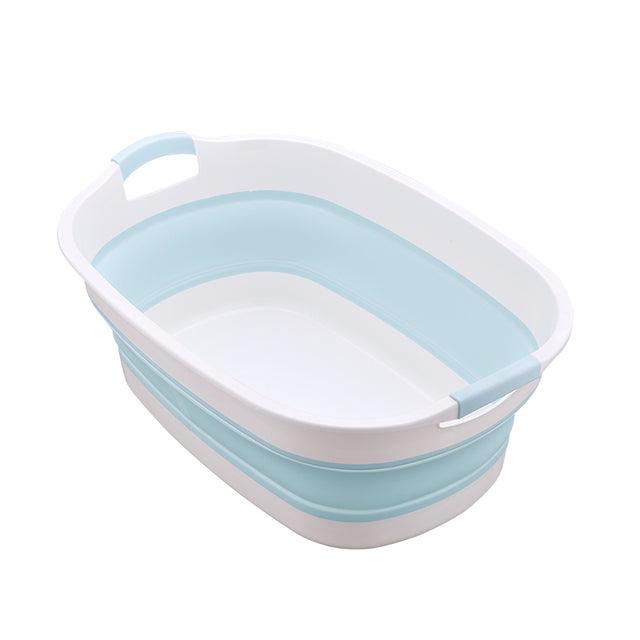 Baby Shower Protable Bath Tub Folding Baby Shower Bathtub Portable Pet Bath Tubs Safety Security Bath Accessories Storage Basket - Encouraging The Truth Organization