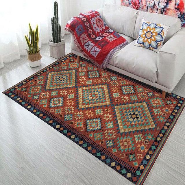 Bohemia Persian Style Carpets Non-Slip Carpet for Living Room Bedroom Study Rectangle Area Rugs Boho Morocco Ethnic tapis Mats - Encouraging The Truth Organization