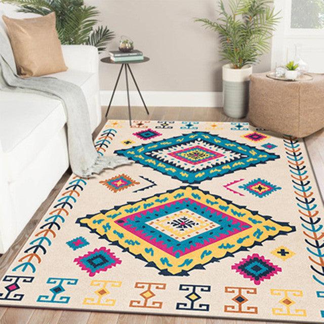 Bohemia Persian Style Carpets Non-Slip Carpet for Living Room Bedroom Study Rectangle Area Rugs Boho Morocco Ethnic tapis Mats - Encouraging The Truth Organization