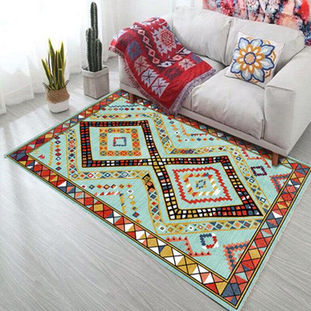 Bohemia Persian Style Carpets Non-Slip Carpet for Living Room Bedroom Study Rectangle Area Rugs Boho Morocco Ethnic tapis Mats - Encouraging The Truth Organization