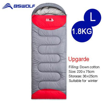 BSWOLF Camping Sleeping Bag Ultralight Waterproof 4 Season Warm Envelope Backpacking Sleeping Bags for Outdoor Traveling Hiking - Encouraging The Truth Organization