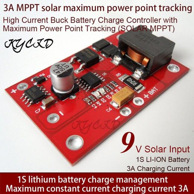 CN3791 3A 6V 9V 12V MPPT Solar Panel Controller 3.7V 4.2V Lithium Liion 1S Lithium Li-ion Battery Charge Control Module Charging - Encouraging The Truth Organization