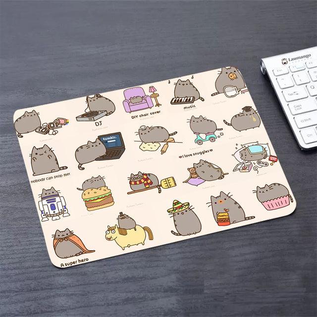 Cute Cat Small Gaming Mouse Pad Accessories Gamer PC Computer Keyboard Mouse Mats Desk Mousepad Tapis De Souris Table Mausepad - Encouraging The Truth Organization