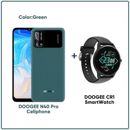 DOOGEE N40 Pro Smartphone 6.5 inch 20MP Quad Camera Helio P60 6GB+128GB Cellphone 6380mAh Battery 24W fast Charging - Encouraging The Truth Organization