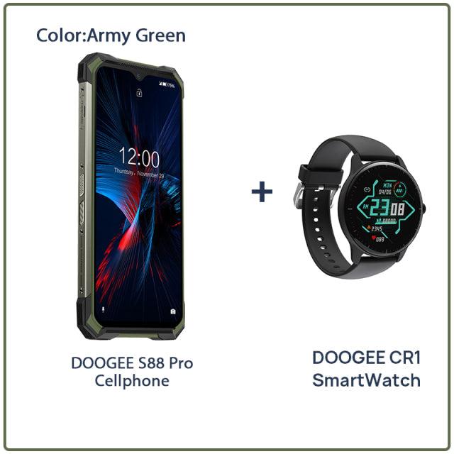 DOOGEE S88 Pro Rugged Mobile Phone 10000mAh Telephones IP68/IP69K Helio P70 Octa Core 6GB RAM 128GB ROM smartphone Android 10 OS - Encouraging The Truth Organization