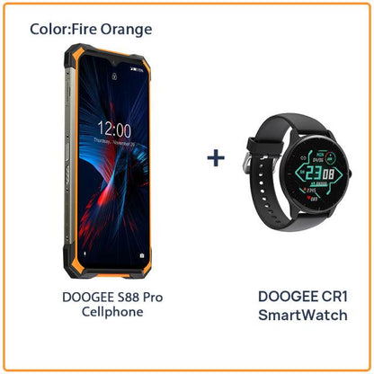 DOOGEE S88 Pro Rugged Mobile Phone 10000mAh Telephones IP68/IP69K Helio P70 Octa Core 6GB RAM 128GB ROM smartphone Android 10 OS - Encouraging The Truth Organization