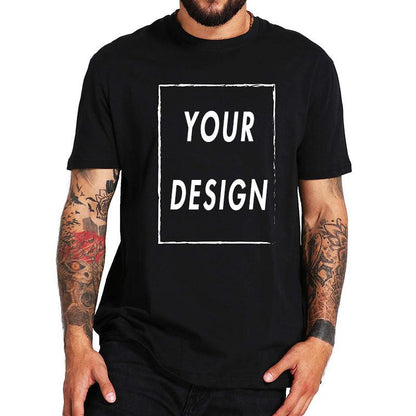 EU Size 100% Cotton Custom T Shirt Make Your Design Logo Text Men Women Print Original Design High Quality Gifts Tshirt - Encouraging The Truth Organization