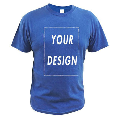 EU Size 100% Cotton Custom T Shirt Make Your Design Logo Text Men Women Print Original Design High Quality Gifts Tshirt - Encouraging The Truth Organization