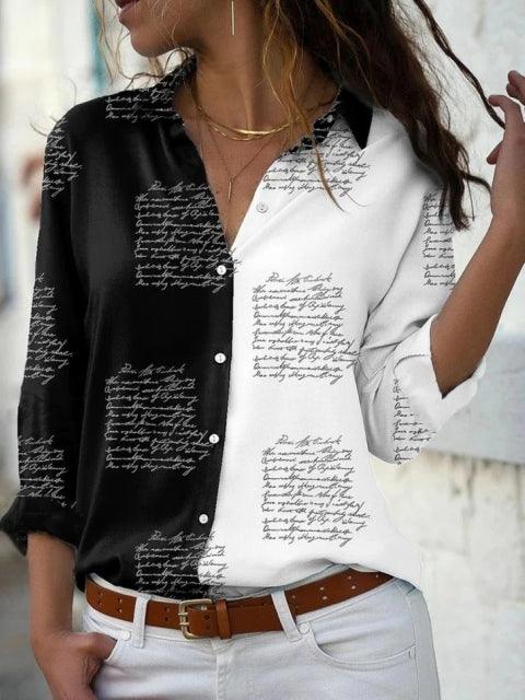 Fashion new shirt women temperament long-sleeved woman shirt casual loose top - Encouraging The Truth Organization