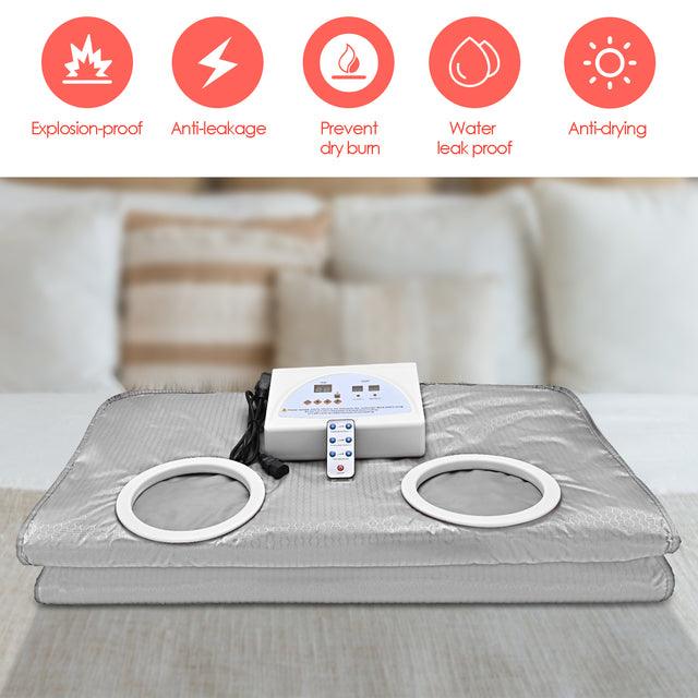 Fat Burning Sauna Blanket For Slimming Weight Loss Spa Detox Infared Heating Blanket For Home Body Shaper With Romote Control - Encouraging The Truth Organization