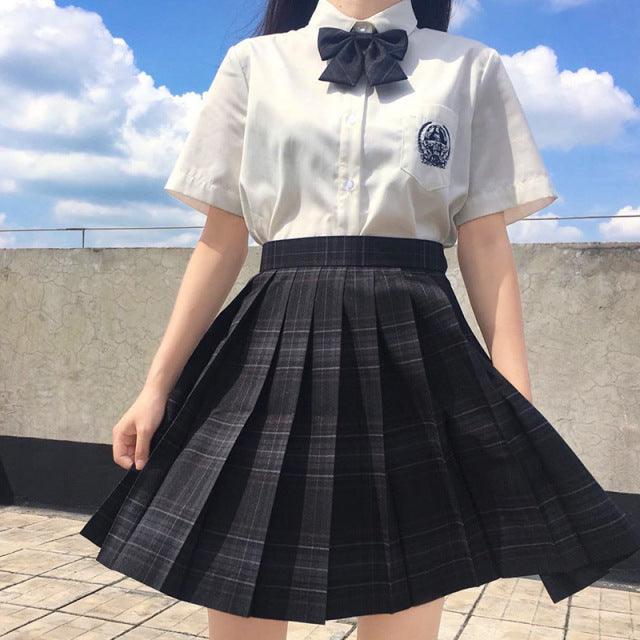 FESTY KARY Fashion 2021 Summer Women Skirts Japan Style School Pleated Skirts for Girls High Waist Plaid Mini Skirts Women - Encouraging The Truth Organization