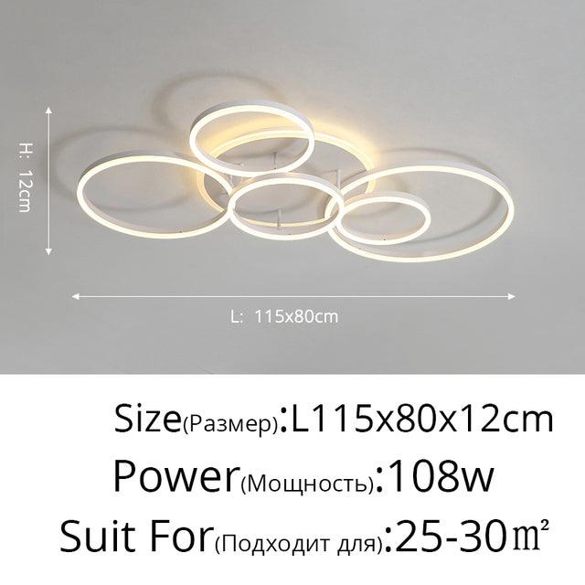 Gold White Modern LED Chandelier Lighting For Living Study Room Lights Indoor Lamps Parlor Foyer Lustres Chandeliers Luminaire - Encouraging The Truth Organization