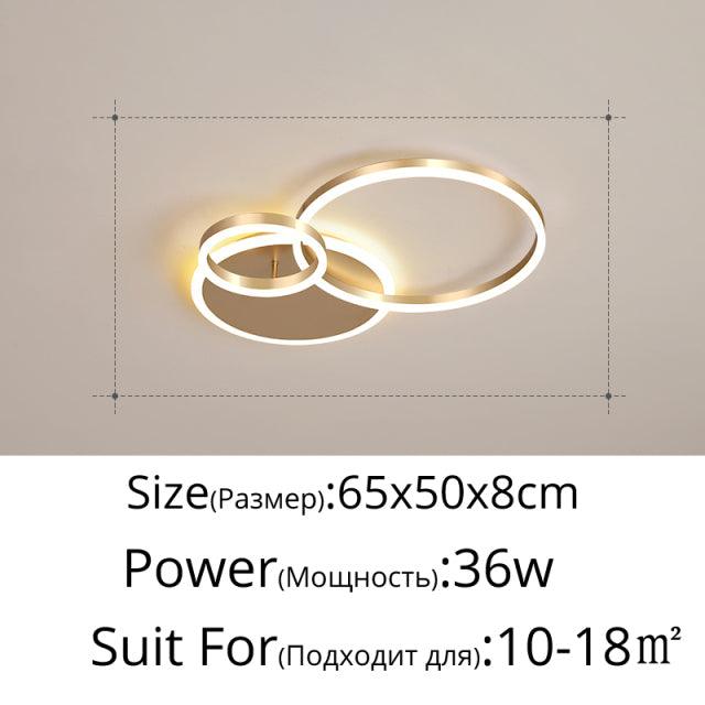 Gold White Modern LED Chandelier Lighting For Living Study Room Lights Indoor Lamps Parlor Foyer Lustres Chandeliers Luminaire - Encouraging The Truth Organization