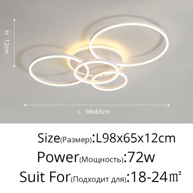 Gold White Modern LED Chandelier Lighting For Living Study Room Lights Indoor Lamps Parlor Foyer Lustres Chandeliers Luminaire - Encouraging The Truth Organization