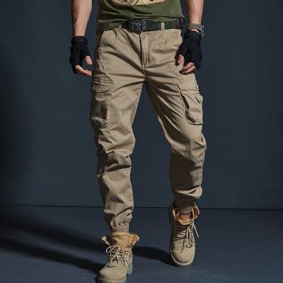 High Quality Khaki Casual Pants Men Military Tactical Joggers Camouflage Cargo Pants Multi-Pocket Fashions Black Army Trousers - Encouraging The Truth Organization