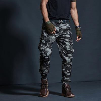 High Quality Khaki Casual Pants Men Military Tactical Joggers Camouflage Cargo Pants Multi-Pocket Fashions Black Army Trousers - Encouraging The Truth Organization