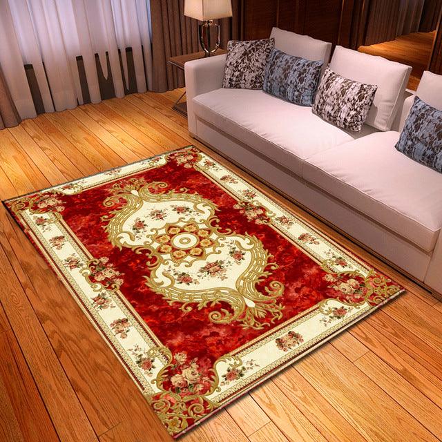 Home Persian Style Area Rug High Abstract Flower Art Carpets for Living Room Bedroom Anti-Slip Floor Mat Kitchen Tapetes De Sala - Encouraging The Truth Organization