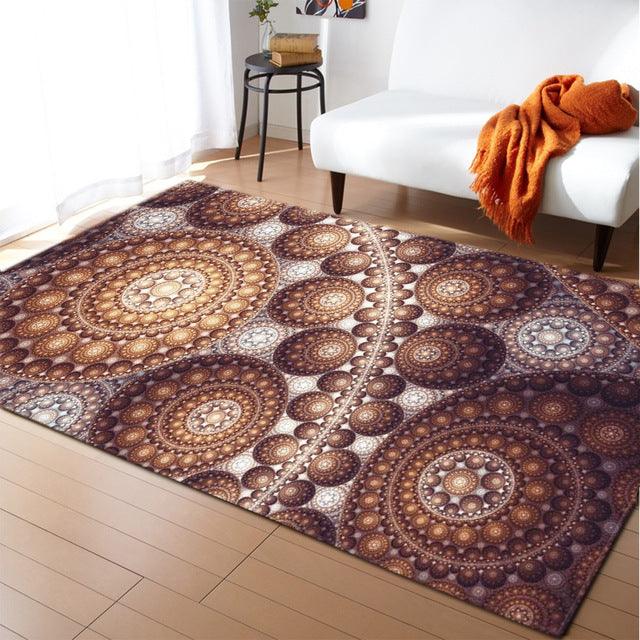 Home Persian Style Area Rug High Abstract Flower Art Carpets for Living Room Bedroom Anti-Slip Floor Mat Kitchen Tapetes De Sala - Encouraging The Truth Organization