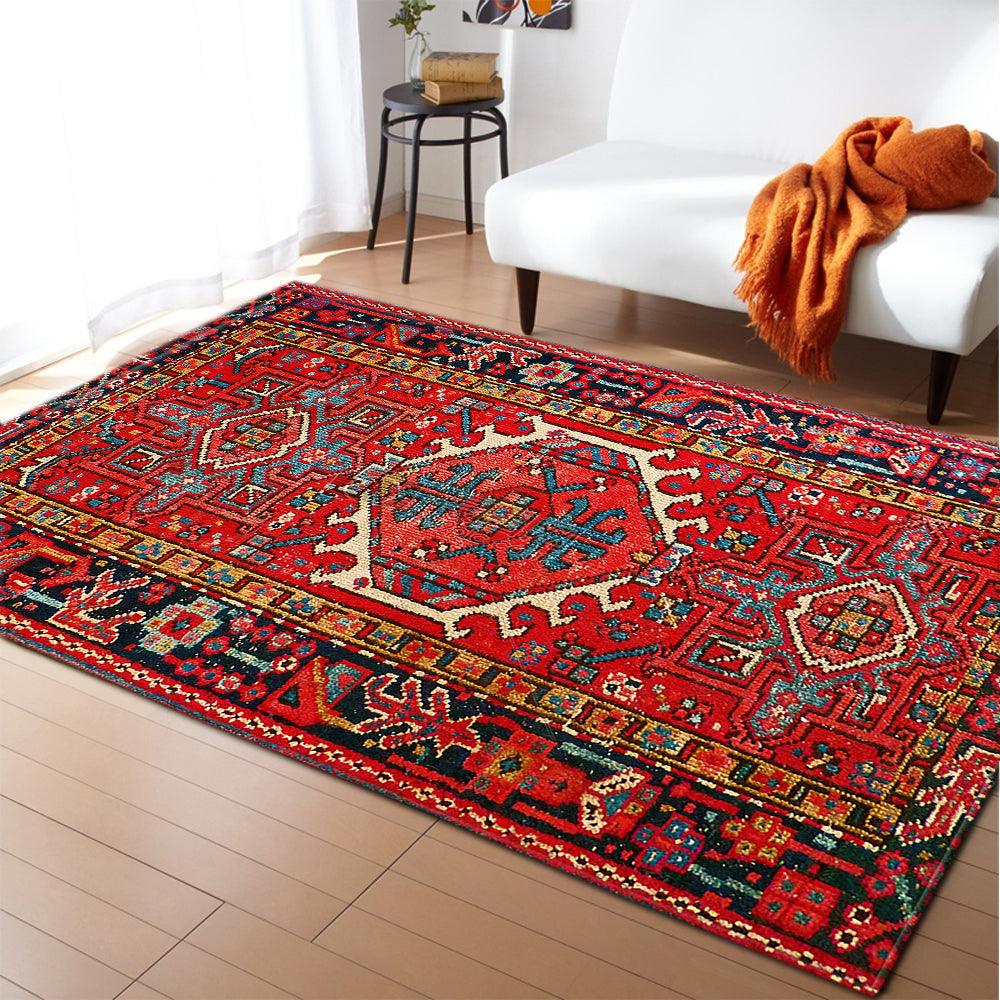 Home Persian Style Area Rug High Abstract Flower Art Carpets for Living Room Bedroom Anti-Slip Floor Mat Kitchen Tapetes De Sala - Encouraging The Truth Organization