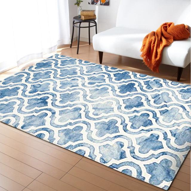 Home Persian Style Area Rug High Abstract Flower Art Carpets for Living Room Bedroom Anti-Slip Floor Mat Kitchen Tapetes De Sala - Encouraging The Truth Organization