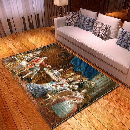 Home Persian Style Area Rug High Abstract Flower Art Carpets for Living Room Bedroom Anti-Slip Floor Mat Kitchen Tapetes De Sala - Encouraging The Truth Organization