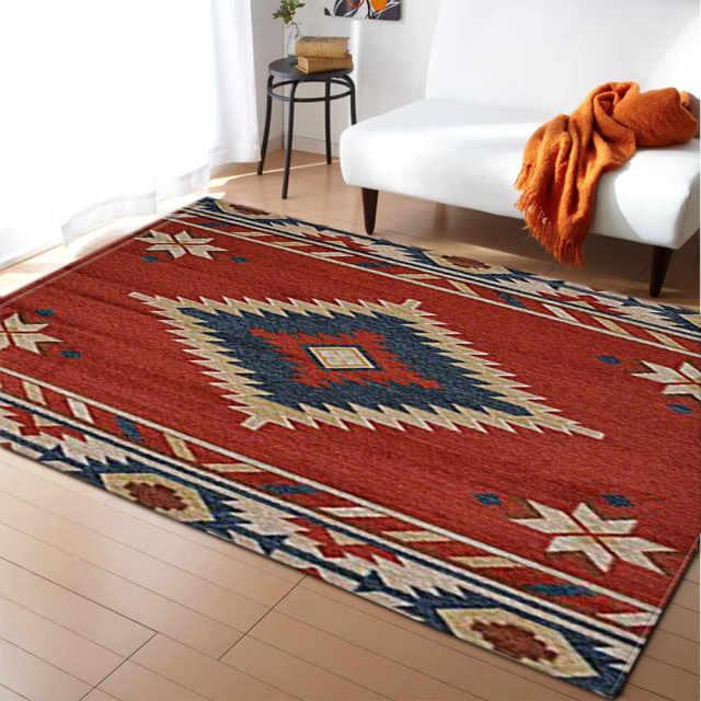 Home Persian Style Area Rug High Abstract Flower Art Carpets for Living Room Bedroom Anti-Slip Floor Mat Kitchen Tapetes De Sala - Encouraging The Truth Organization