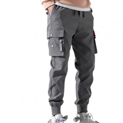 Hot！Autumn Men Pants Hip Hop Harem Joggers Pants 2021New Male Trousers Mens Solid Multi-pocket Cargo Pants Skinny Fit Sweatpants - Encouraging The Truth Organization