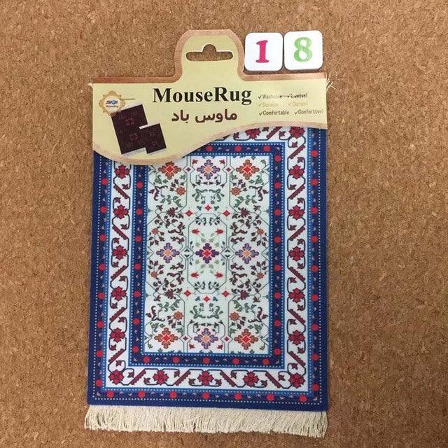 Mairuige Nworld Persian Mini Woven Rug Mat Mousepad Carpet Pattern Cup Mouse Pad Fring Retro Style Home Office Table Decor Craft - Encouraging The Truth Organization