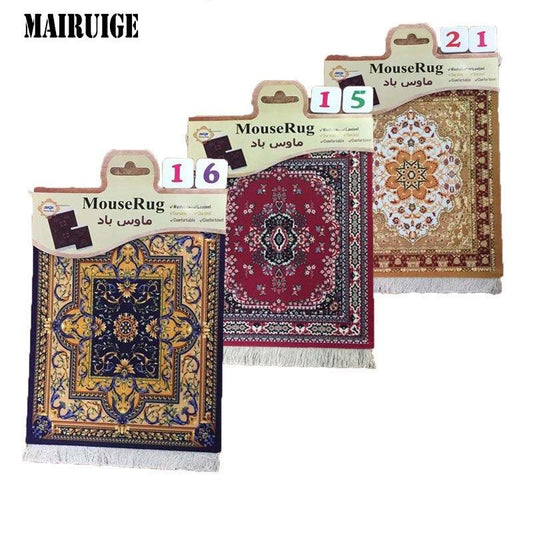 Mairuige Nworld Persian Mini Woven Rug Mat Mousepad Carpet Pattern Cup Mouse Pad Fring Retro Style Home Office Table Decor Craft - Encouraging The Truth Organization