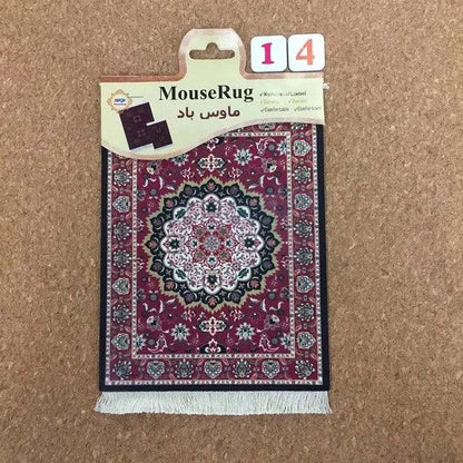 Mairuige Nworld Persian Mini Woven Rug Mat Mousepad Carpet Pattern Cup Mouse Pad Fring Retro Style Home Office Table Decor Craft - Encouraging The Truth Organization