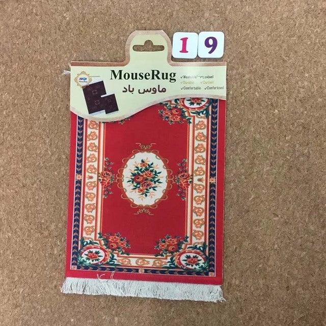 Mairuige Nworld Persian Mini Woven Rug Mat Mousepad Carpet Pattern Cup Mouse Pad Fring Retro Style Home Office Table Decor Craft - Encouraging The Truth Organization