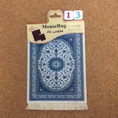 Mairuige Nworld Persian Mini Woven Rug Mat Mousepad Carpet Pattern Cup Mouse Pad Fring Retro Style Home Office Table Decor Craft - Encouraging The Truth Organization