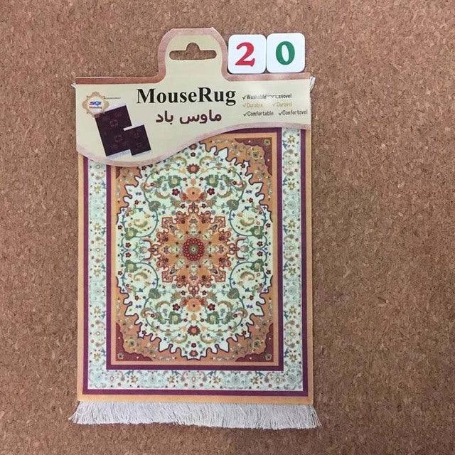 Mairuige Nworld Persian Mini Woven Rug Mat Mousepad Carpet Pattern Cup Mouse Pad Fring Retro Style Home Office Table Decor Craft - Encouraging The Truth Organization