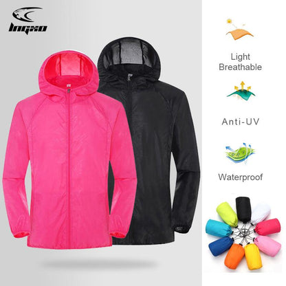 Men Women Hiking Jacket Waterproof Quick Dry Camping Hunting Clothes Sun-Protective Outdoor Sports Coats Anti UV Windbreaker - Encouraging The Truth Organization