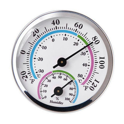 Mini Sauna Thermometer Metal Case Steam Sauna Room Thermometer Hygrometer Bath And Sauna Indoor Outdoor Used Hygrothermograph - Encouraging The Truth Organization