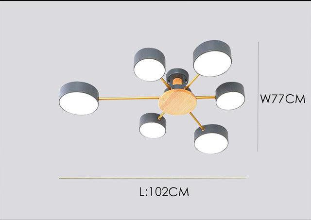 Modern living room bedroom villa LED ceiling lamp restaurant lighting hotel apartment chandelier factory direct sales - Encouraging The Truth Organization