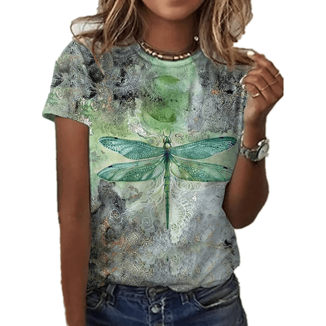 MUSIC T SHIRT Sexy Fashion Ladies T-shirt 2021 New Summer Loose Women&#39;s Floral Print XL Top 3D Printed Abstract Pattern Lovely - Encouraging The Truth Organization